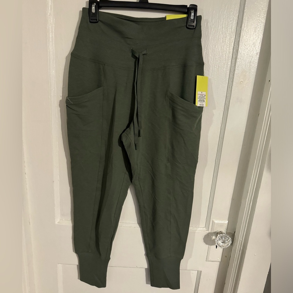 NWT Olive Green High Rise Jogger